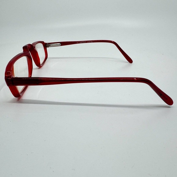 Safilo ELASTA Contempora Eyeglasses Frames 658 Red Womens 50-25-145 H9545 - Picture 2 of 7